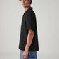 Men's Solid Relaxed Fit Resort Collar Shirt - Side View