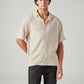 Men's Striped Relaxed Fit Textured Shirt - Styleshot View