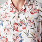 Men's Floral Relaxed Fit Shirt - Detail View