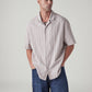 Men's Striped Relaxed Fit Dobby Shirt - Styleshot View
