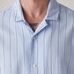 Men's Striped Relaxed Fit Dobby Shirt - Detail View