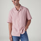 Men's Striped Relaxed Fit Dobby Shirt - Styleshot View