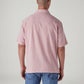 Men's Striped Relaxed Fit Dobby Shirt - Back View