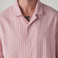 Men's Striped Relaxed Fit Dobby Shirt - Detail View