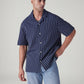 Men's Striped Relaxed Fit Dobby Shirt - Styleshot View