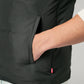 Men's Solid Slim Fit Puffer Jacket - Detail View