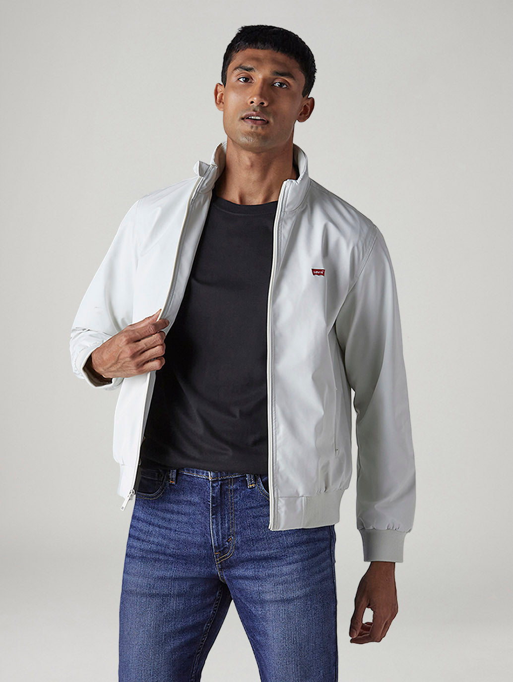 Men's Solid Regular Fit Jacket