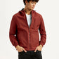 Men's Solid Rust Windcheater Jacket - Styleshot View