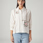 Women's Embroidered Regular Fit Shirt - Front View