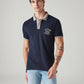 Men's Colorblock Slim Fit Pique Polo T-Shirt - Styleshot View