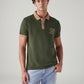 Men's Colorblock Slim Fit Pique Polo T-Shirt - Styleshot View
