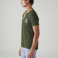 Men's Colorblock Slim Fit Pique Polo T-Shirt - Side View