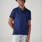 Men's Self-Design Slim Fit Polo T-Shirt - Styleshot View