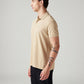 Men's Striped Slim Fit Polo T-Shirt - Side View