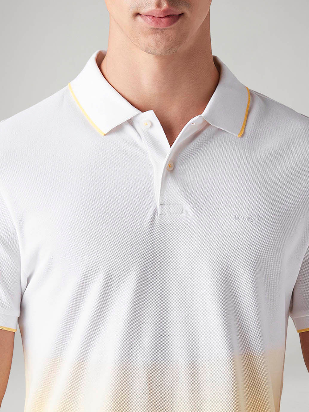Men's Ombre Slim Fit Polo T-Shirt - 20 View