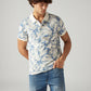 Men's Printed Slim Fit Pique Polo T-Shirt - Styleshot View