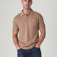 Men's Solid Brown Polo T-shirt - Styleshot View
