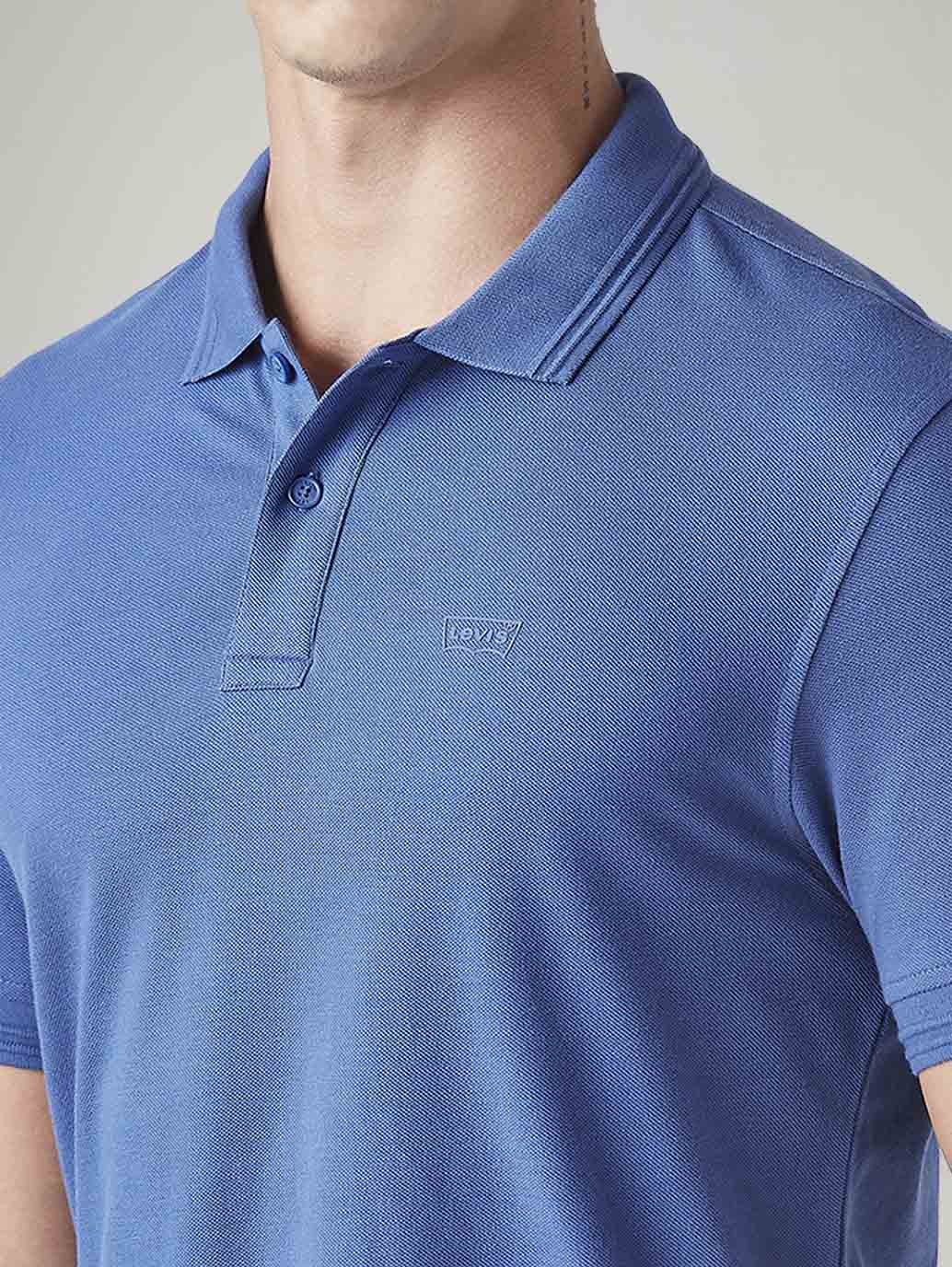 Men's Solid Regular Fit Commuter Polo T-Shirt - 20 View