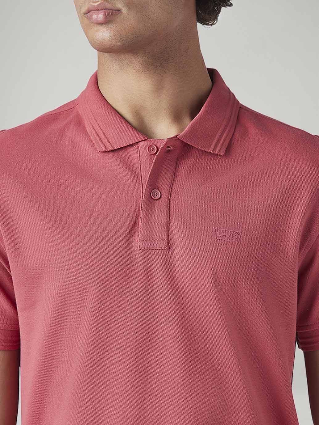 Men's Solid Slim Fit Pique Polo T-Shirt - 20 View
