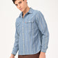 Men's Striped Slim Fit Shirt - jpg View