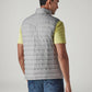 Men's Quilted Slim Fit Puffer Jacket - Back View