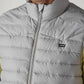 Men's Quilted Slim Fit Puffer Jacket - Detail View