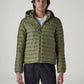 Men's Quilted Slim Fit Puffer Jacket - Front View