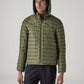 Men's Quilted Slim Fit Puffer Jacket - Front View