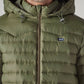 Men's Quilted Slim Fit Puffer Jacket - detail View