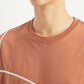 Men's Printed Loose Fit T-shirt - Detail View