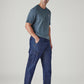 Men's 568 Blue Loose Fit Mid Rise Cargos - Styleshot View