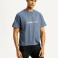 Men's Brand Logo Boxy Fit T-shirt - Side View