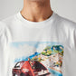Men's Graphic Print Boxy Fit T-Shirt - Detail View
