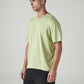 Men's Solid Boxy Fit Jersey T-Shirt - Side View