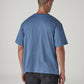 Men's Solid Boxy Fit Jersey T-Shirt - Back View