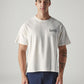 Men's Graphic Print Boxy Fit Jersey T-Shirt - Front View