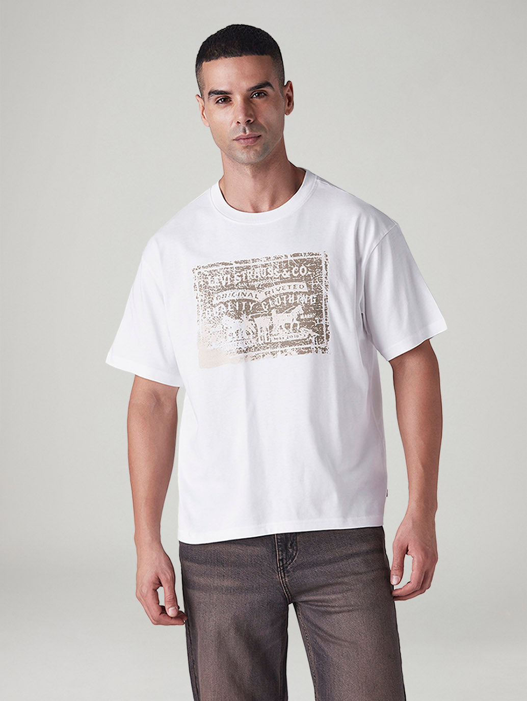 Men's Graphic Boxy Fit Jersey T-Shirt