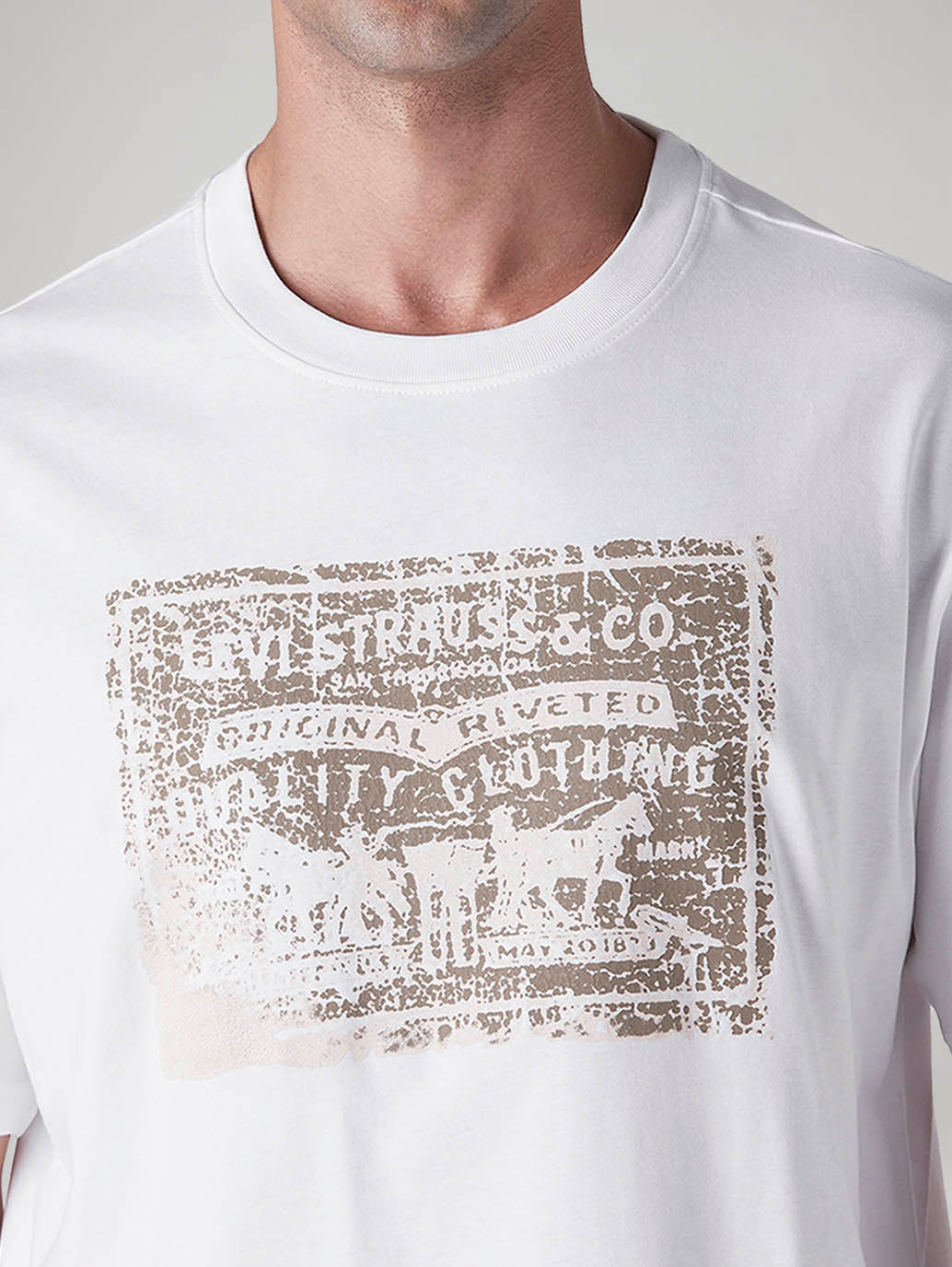Men's Graphic Boxy Fit Jersey T-Shirt - 20 View