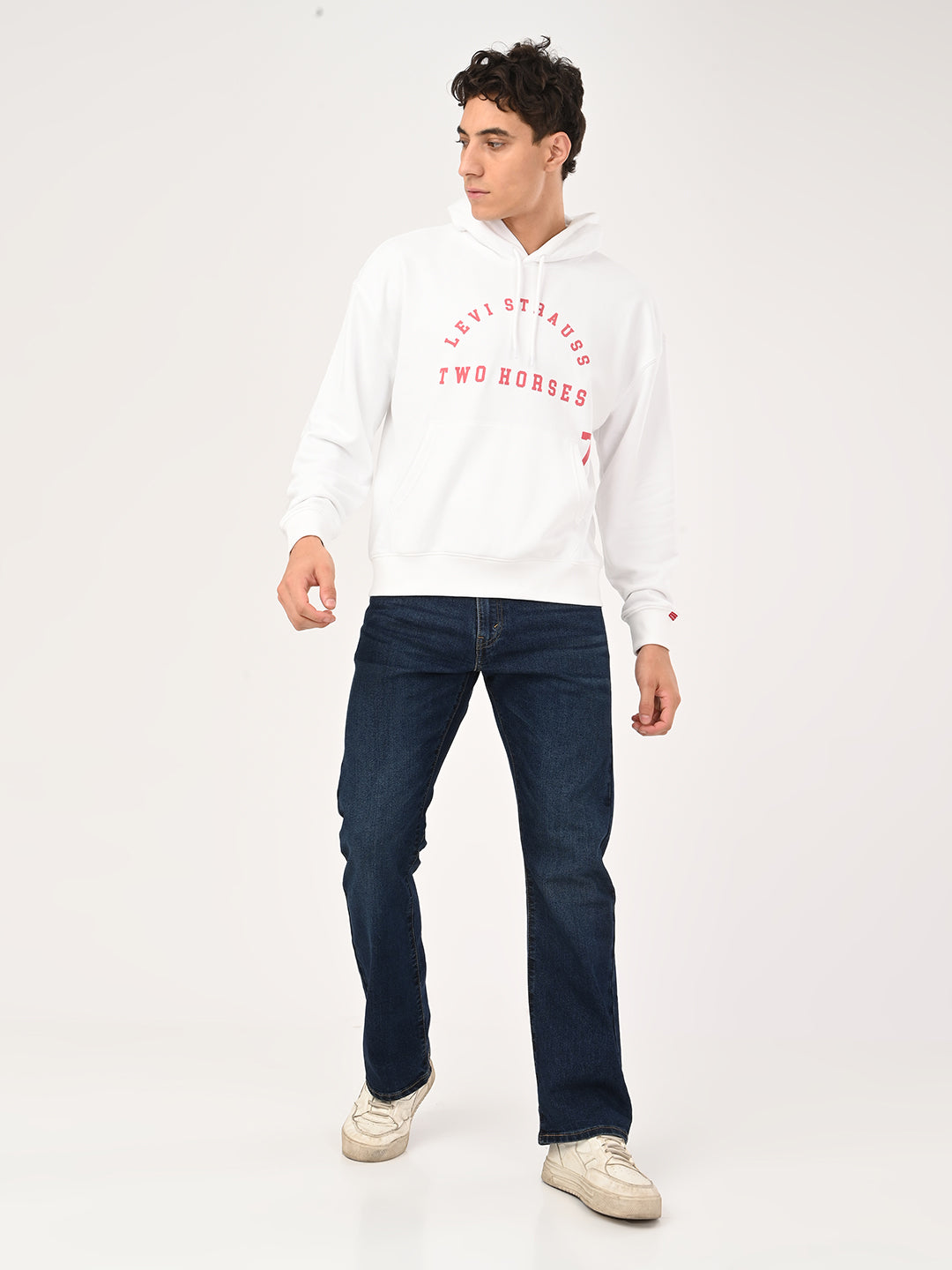 Men's Typography Printed Boxy Fit Sweatshirt - 6 View