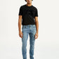 Men's Redloop 512 Dark Indigo Slim Tapered Fit Mid Rise Jeans - Front View