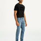 Men's Redloop 512 Dark Indigo Slim Tapered Fit Mid Rise Jeans - Side View
