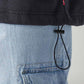 Men's Navy Blue Solid Regular Fit Sweatshirt - Detail View