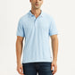 Men's Solid Light Blue Polo T-Shirt - 70ff61be-49de-439f-874b-98f2466480be View