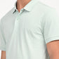 Men's Solid Light Green Polo T-Shirt - deatil View