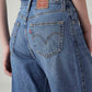 Women's Cinch Baggy Dad Barrel Loose Fit Mid Rise Jeans - 20 View