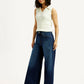 Women's 728 Dark Indigo Flared Fit High Rise Jeans - Side View