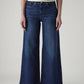 Women's 728 Dark Indigo Wide Leg Fit High Rise Jeans - Front View