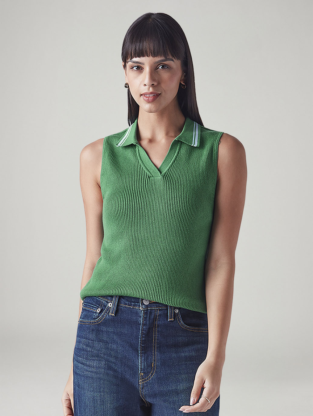 Women's Textured Regular Fit Knitted Top