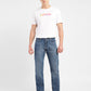 Men's 501 Blue Straight Fit Mid Rise Jeans - 833c15f3-3703-4052-af85-e452e11ddfb1 View