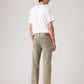 Men's Tinted 501 Grey Straight Fit Mid Rise Jeans - Back View
